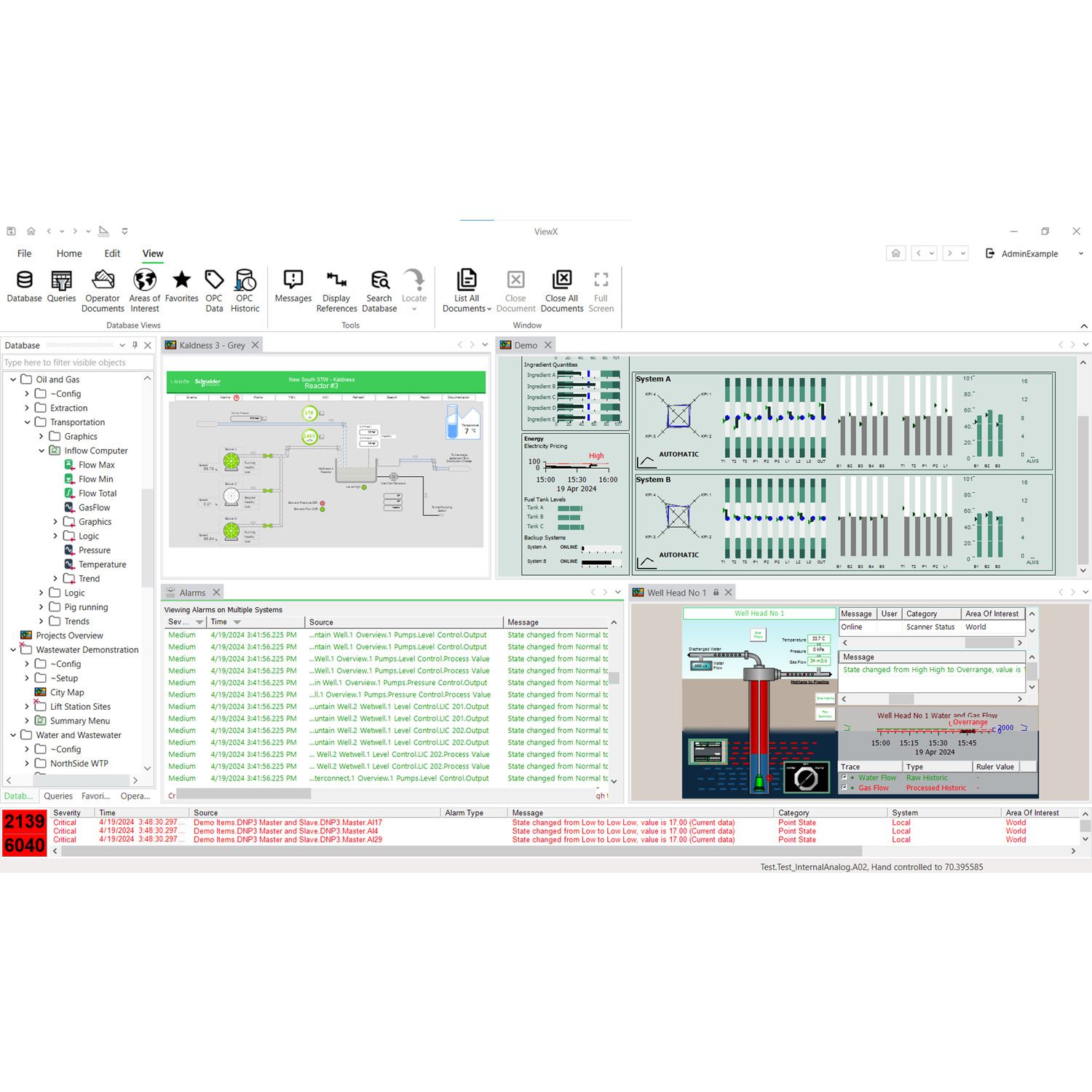 Picture of License, EcoStruxure Geo SCADA Expert, server, 250 point