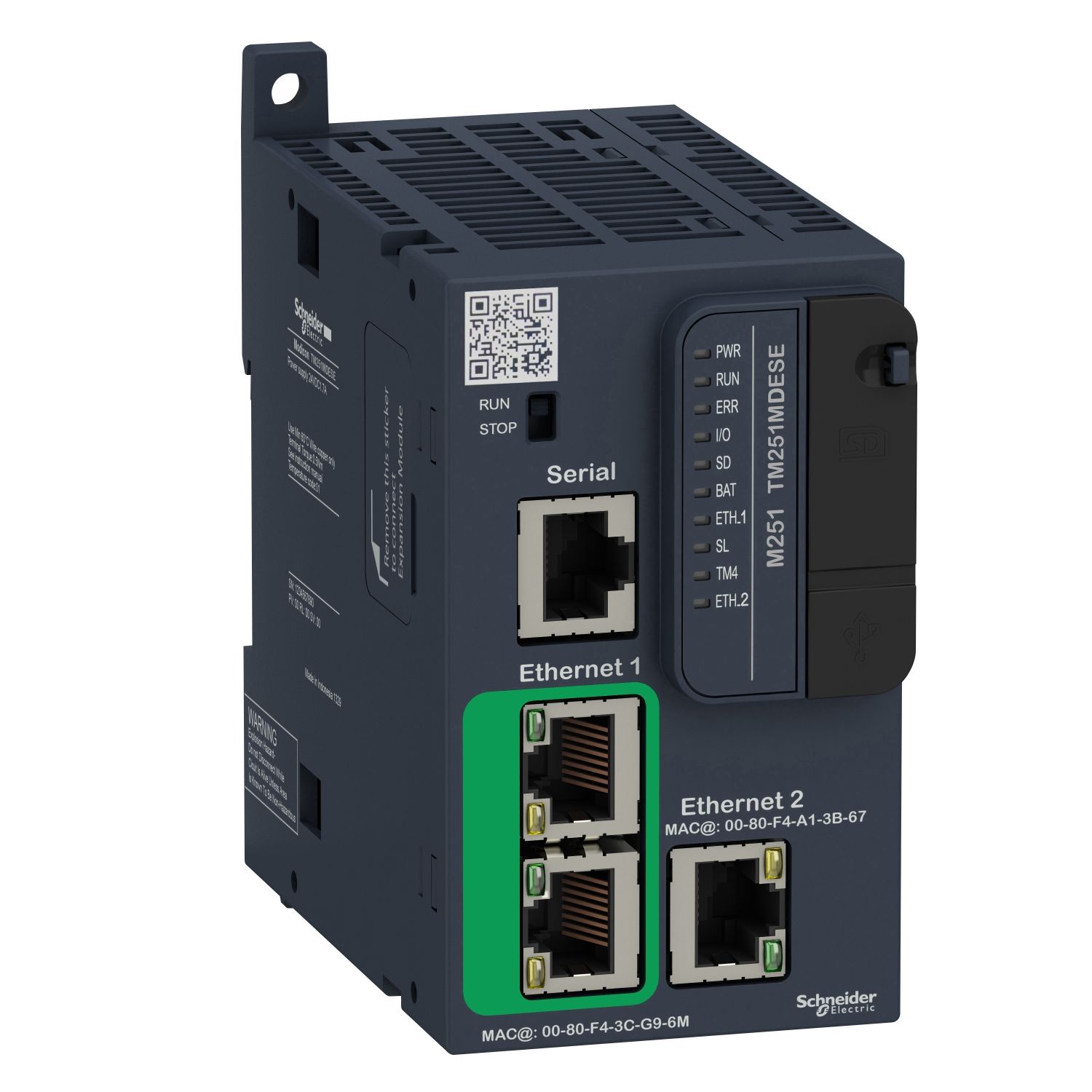 Picture of dPAC module, Modicon M251