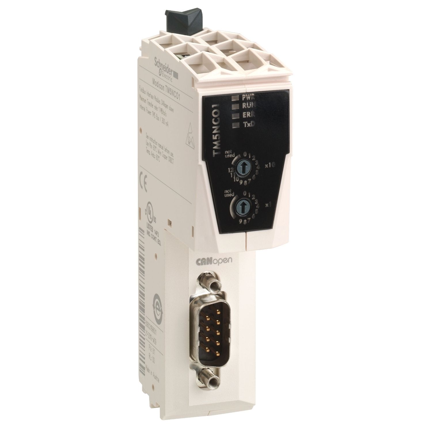 Picture of CANopen communication module, Modicon TM5, FieldBus Interface