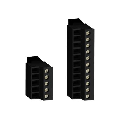 Picture of Set of connector, Logic/motion controller Modicon M262, Screw connectors, 5 + 11 conn. Blocks