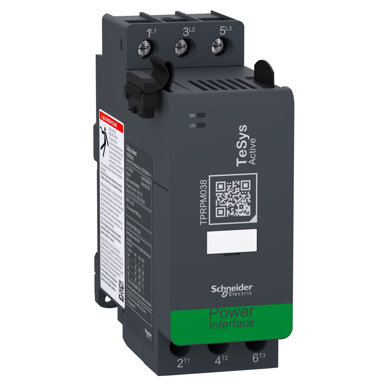 Picture of Power module, TeSys island, 40A AC-1, 38A AC-3, 18.5kW, 20hp