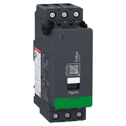 Picture of Motor starter, TeSys island, 80A at AC-1, 66A at AC-3, 37kW, 40hp, DOL type