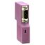 Picture of CANopen SUB-D9 female connector - bended at 90Â° w additional SUB-D9 - IP20