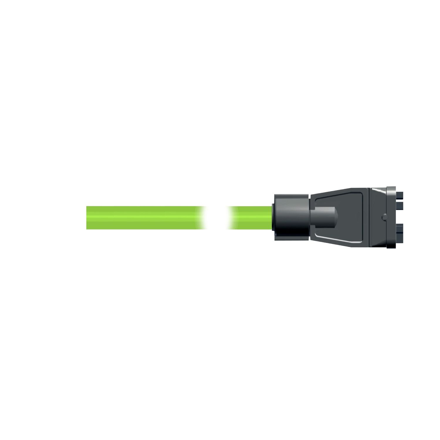 Picture of Hybrid Cable Lexium 62 connection module and Lexium 62 distribution box, 10 m