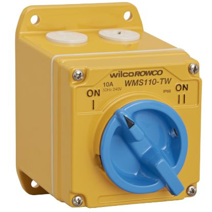 Picture of Switch, Metal Clad, 1 Pole, 2 Way, 10A, 240V