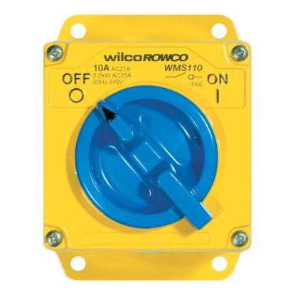 Picture of Switch, Metal Clad, 3 Pole, Made of Cast Aluminium, 10A, 415V