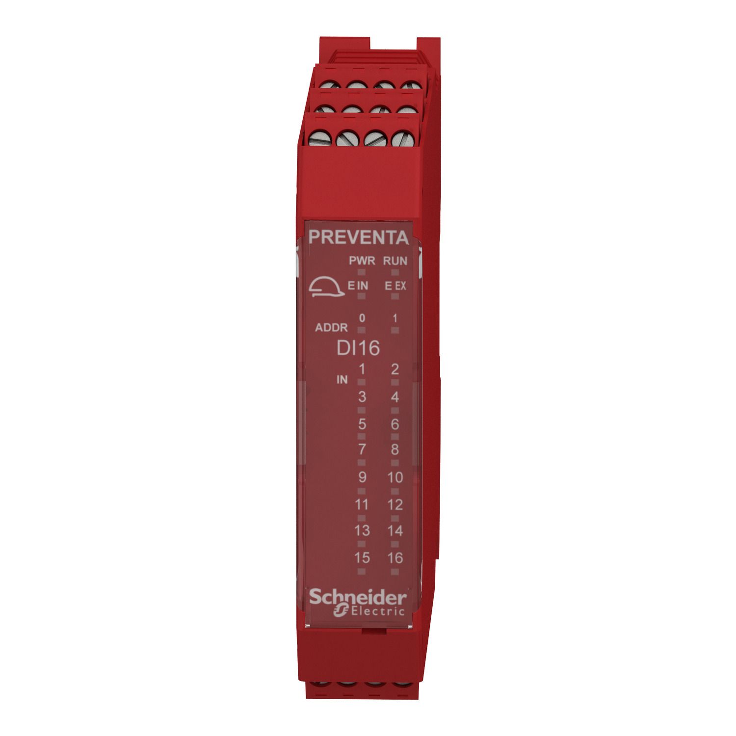 Picture of expansion module, Modicon MCM, 16 inputs, screw