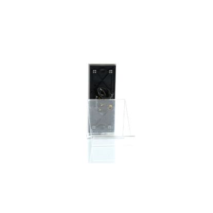 Picture of Push Button Architrave Switch, Saturn Zen, LED, 1 Gang, 250V, 16AX/20A