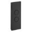 Picture of Push Button Architrave Switch, Saturn Zen, LED Architrave, 2 Gang, 250V, 16AX/20A