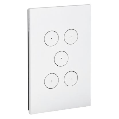 Picture of Grid and Cover, Saturn Zen, 5 Gang, Less Mechanism
