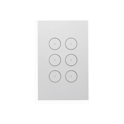 Picture of Grid and Cover, Saturn Zen, 6 Gang, Less Mechanism